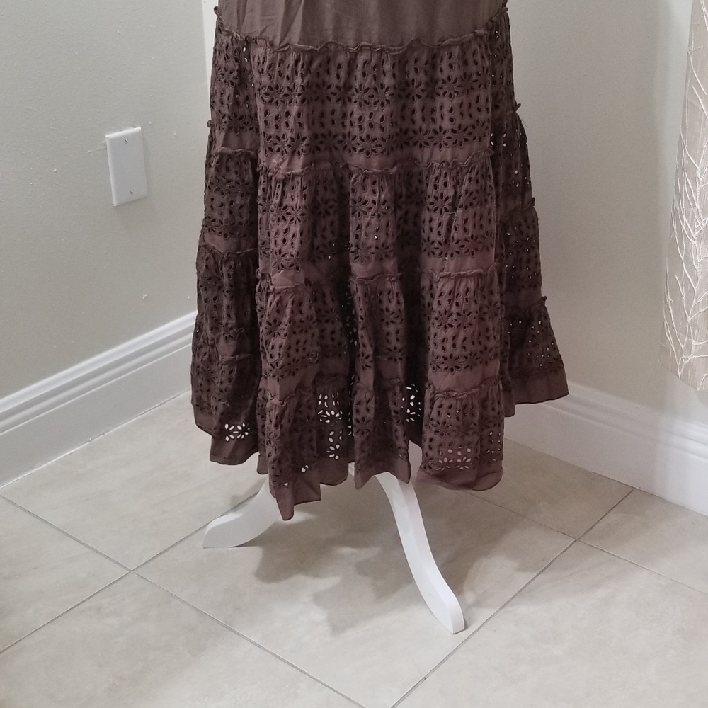 Nice brown skirt size L KAKTUS Brand - Picture 3 of 9